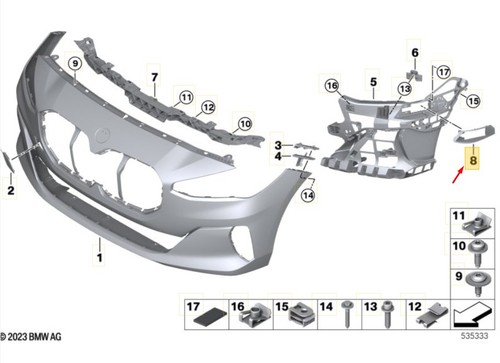 Imbuto assorbitore sinistro