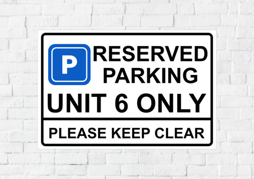 Cartello parcheggio riservato - cartello,