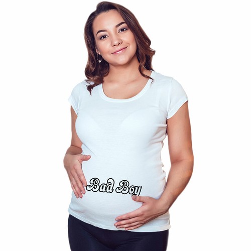 Maglia premaman grafica