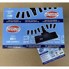 SPAZZOLA ASPIRAPOLVERE UNIVERSALE BR31 TAPPETI PAVIMENTI CON RUOTE E 7 RACCORDI 