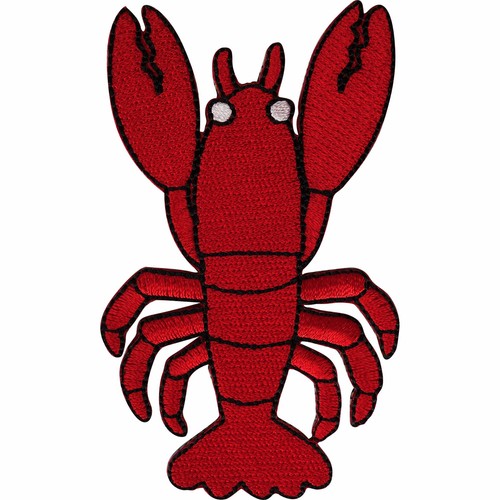 Lobster patch iron sew - iron,