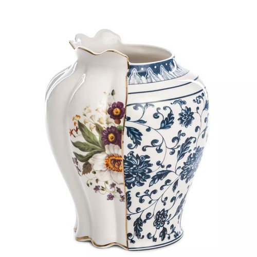 Vaso porcellana seletti hybrid - porcellana,