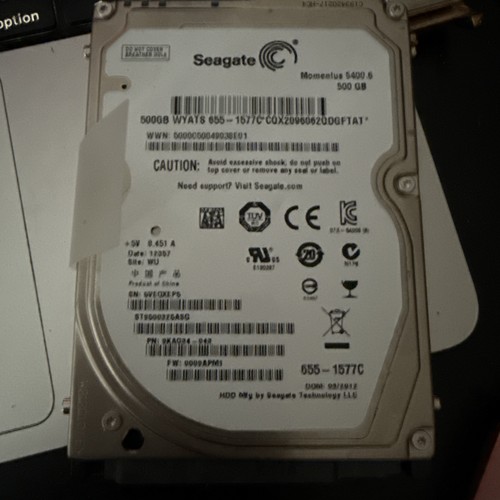 Hard disk seagate momentus - hard,