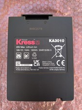 Batterie Kress 20V 10Ah