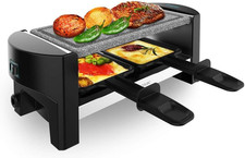 Raclette Con Griglia Elettrica Cheese&Grill 3200 Pocket Allstone. 320W, per 2 Pe