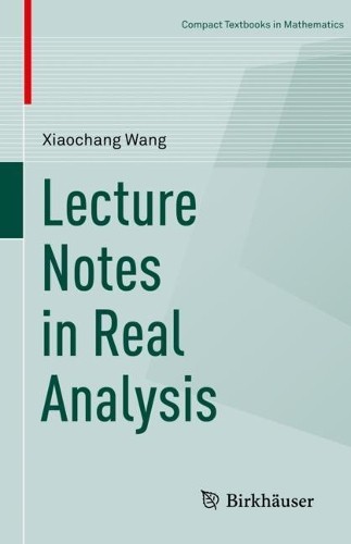 Lecture notes real analysis - in,
