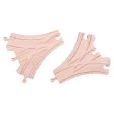 Bigjigs Rail Legno Tre Vie