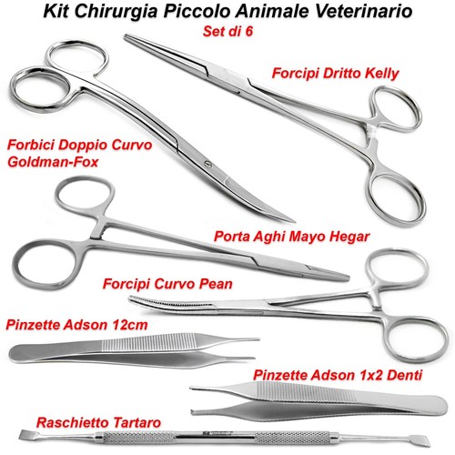 Kit chirurgia piccolo animale - kit,