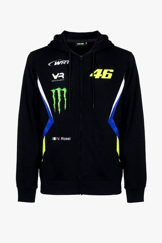 Felpa con cappuccio vr46 - cappuccio,