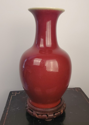 Vaso langyao sang boeuf - langyao, sang-de-boeuf