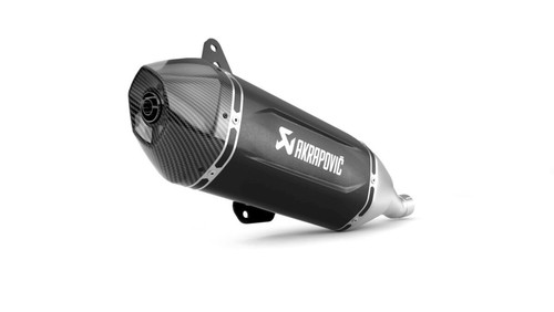 Akrapovic muffler cf blk - -, ss/cf