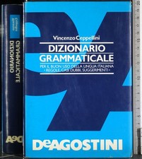 DIZIONARIO GRAMMATICALE. VINCENZO CAPPELLINI. DEAGOSTINI.