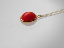 Collana corallo momo naturale - corallo,