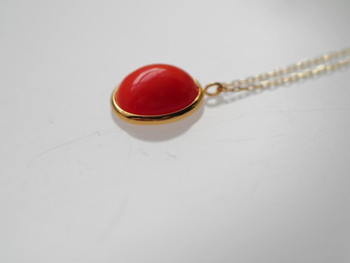 Collana corallo momo naturale - collana,