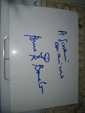TRE AUTOGRAFI ORIGINALI di BRUNO BOZZETTO