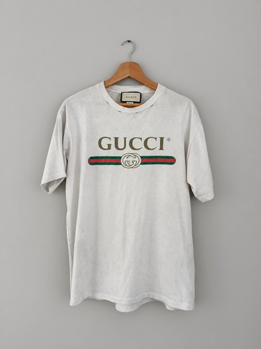Shirt oversize gucci - t-shirt, bianca