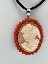 Ciondolo Cammeo Conchiglia