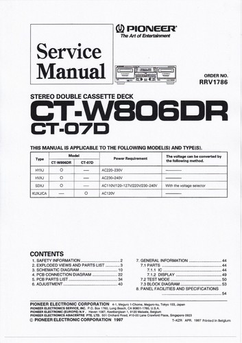 Manuale servizio per - manuale,