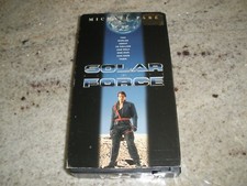 MICHAEL PARE IN SOLAR FORCE VHS TAPE 1995