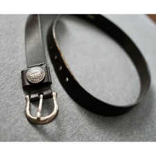 CINTURA IN PELLE tg.36/90 TIROLESE UOMO LEVI'S