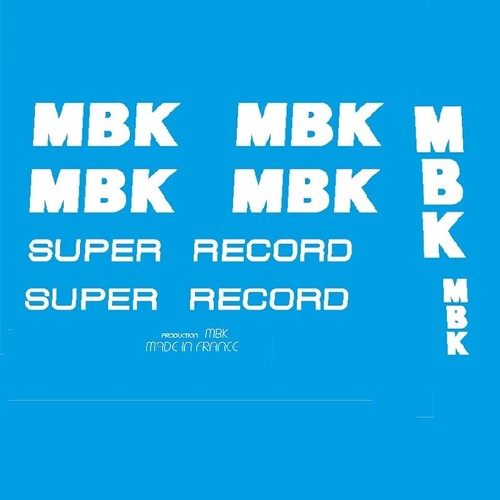 Mbk super record - super, decalcomanie