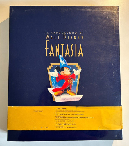 Walt disney fantasia vhs cd - walt,