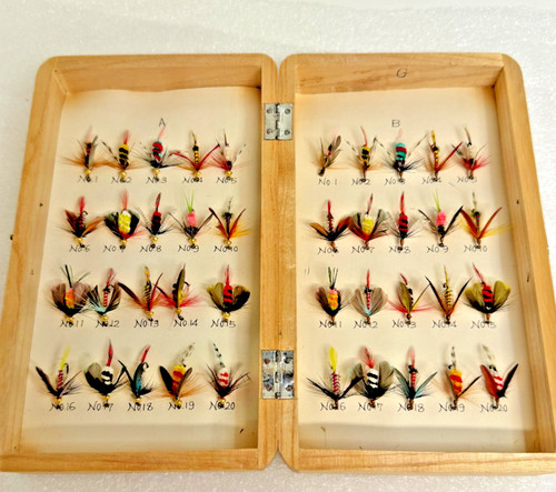 Lotto mosche vintage - 40,
