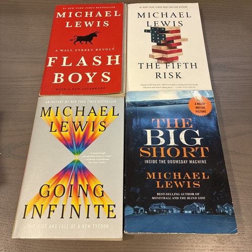 Michael lewis paperback lot - michael,