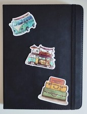 30 Adesivi Viaggi Campeggio