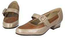 Scarpe Mary Jane In Pelle Con