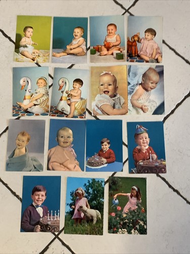 Lotto cartoline bambini - lotto, 15