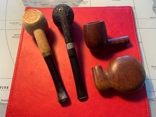 lotto 4 pipe vintage meerschaum radica etc. (rif. 41/30)