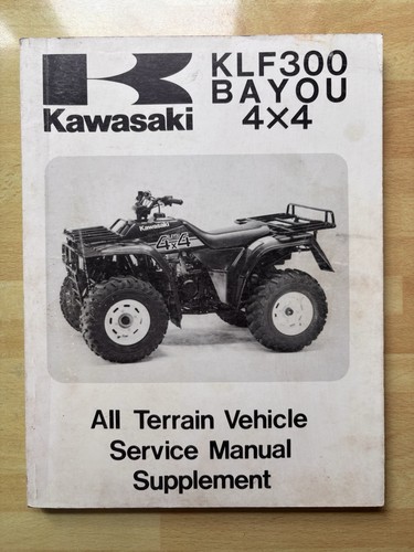 Kawasaki klf300 bayou 4x4 - klf300, all