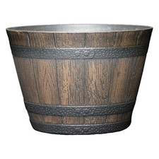 Fioriera a botte per whisky