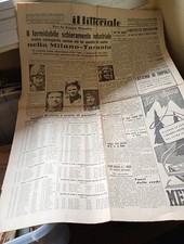 1939 MILANO TARANTO , MOTO GUZZI , BENELLI, GILERA , GIORNALE 1939