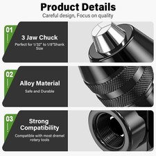 Kit mandrino per Dremel 8200