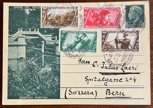 Intero postale opere del - intero,