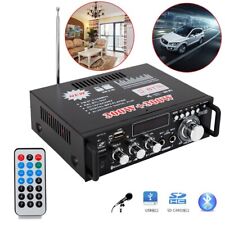 600W 12V Mini Bluetooth Hi-Fi Stereo Audio Amplificatore Digitale FM MP3 - 298BT