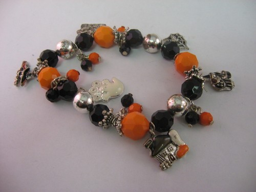 Bracciale charm halloween - charm,