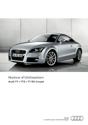 Audi tts coupe 2010 - tt, rs