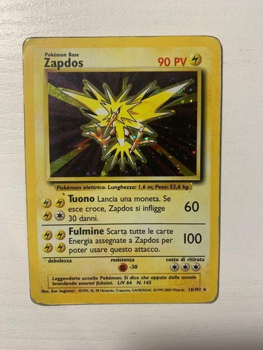 Pokemon zapdos holo - pokemon,