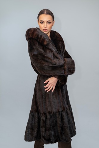 Cappotto pelliccia lungo