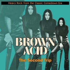 BROWN ACID SECOND TRIP RIDINGEASY RECORDS VINYLE NEUF NEW VINYL LP BLUE