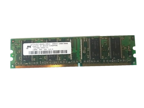 Micron pc2700u 128 dimm - pc2700u, mb