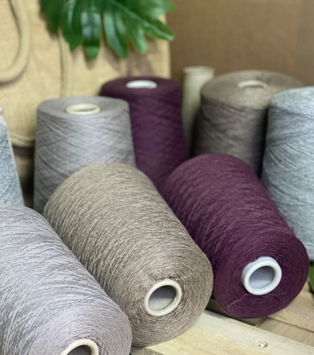 Filato seta cashmere cono - , lana