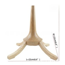 Supporto in legno per tromba e