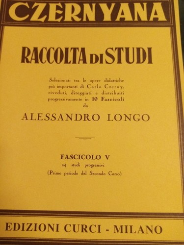 Czerny czernyana raccolta - czernyana,