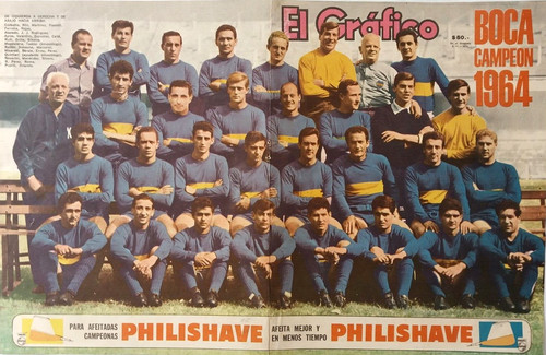 Poster campione boca - boca, juniors