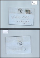 Storia postale Regno VEII da Recoaro a Lonigo sassone L26