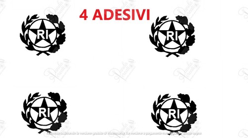 Adesivi stemma targa - 4,